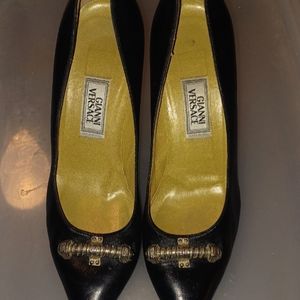 Gianni Versace Black Heels